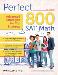Imagen de portada: Perfect 800: SAT Math 3rd edition 9781618216229