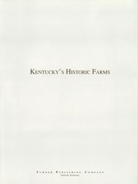 Cover image: Kentucky's Historic Farms 9781563110986