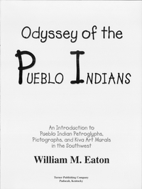 Imagen de portada: Odyssey of the Pueblo Indians 9781563116940