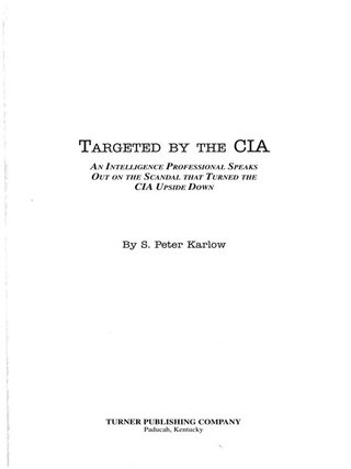 Cover image: Targeted by the CIA 9781563116537