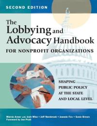 Imagen de portada: The Lobbying and Advocacy Handbook for Nonprofit Organizations 2nd edition 9781618580078