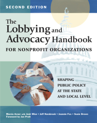 Cover image: The Lobbying and Advocacy Handbook for Nonprofit Organizations 1st edition 9780940069268