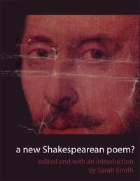 Omslagafbeelding: A New Shakespearean Poem? 9781618730220