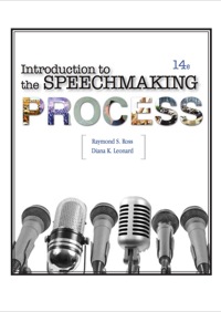 Cover image: Introduction to the Speechmaking Process 14th edition 9781618820037