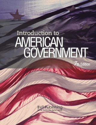 Cover image: Introduction to American Government 7th edition 9781618823779