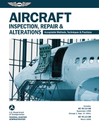Imagen de portada: Aircraft Inspection, Repair, and Alterations (2024) 9781619540217