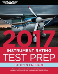 Cover image: Instrument Rating Test Prep 2017