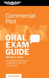 Imagen de portada: Commercial Pilot Oral Exam Guide 9th edition 9781619546240