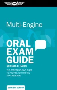 Omslagafbeelding: Multi-Engine Oral Exam Guide 7th edition 9781619544628
