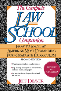 表紙画像: The Complete Law School Companion 2nd edition 9780471554912