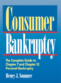 Titelbild: Consumer Bankruptcy 1st edition 9780471585275