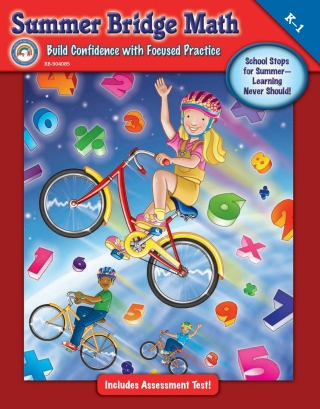 Cover image: Summer Bridge Math, Grades K - 1 9781600224492