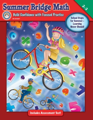 Cover image: Summer Bridge Math, Grades 2 - 3 9781600224515