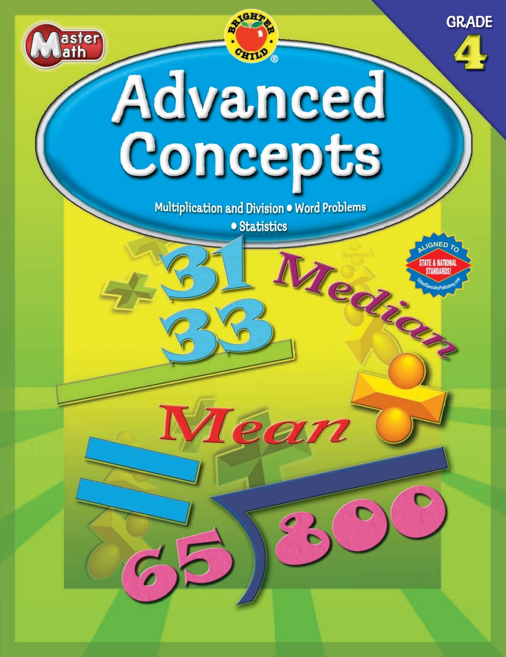 Master Math, Grade 4 Advanced Concepts