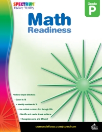 صورة الغلاف: Math Readiness, Grade PK 9781936024964