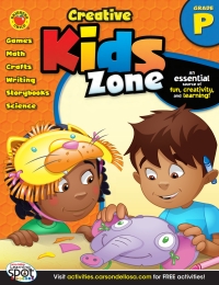 表紙画像: Creative Kids Zone, Grade PK 9781609968236