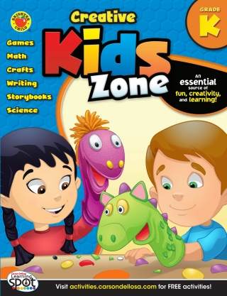 表紙画像: Creative Kids Zone, Grade K 9781609968243