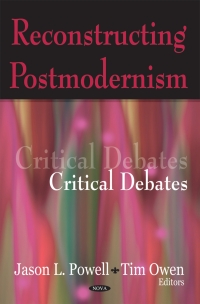 Cover image: Reconstructing Postmodernism: Critical Debates 9781600216381