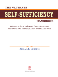 Cover image: The Ultimate Self-Sufficiency Handbook 9781616087104