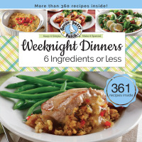 Cover image: Weeknight Dinners 6 Ingredients or Less 9781620932476