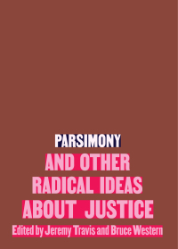 Cover image: Parsimony and Other Radical Ideas About Justice 9781620977552