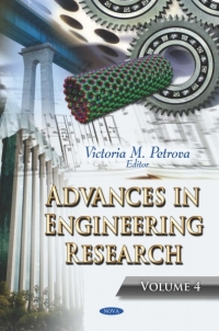表紙画像: Advances in Engineering Research. Volume 4 9781621006954