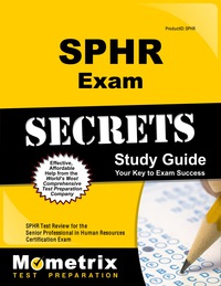 Cover image: SPHR Exam Secrets Study Guide 1st edition 9781610728805
