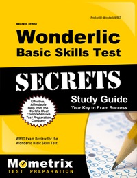 Imagen de portada: Secrets of the Wonderlic Basic Skills Test Study Guide 1st edition 9781610730655