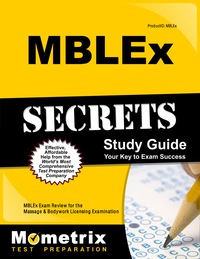 Cover image: MBLEx Secrets Study Guide 1st edition 9781610720052