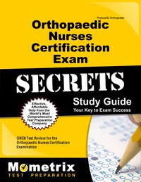 Imagen de portada: Orthopaedic Nurses Certification Exam Secrets Study Guide 1st edition 9781610724043