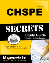 Imagen de portada: CHSPE Secrets Study Guide 1st edition 9781609713485