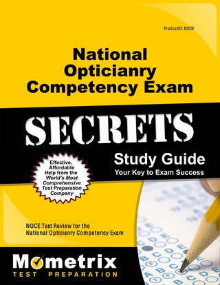 Imagen de portada: National Opticianry Competency Exam Secrets Study Guide 1st edition 9781610722957