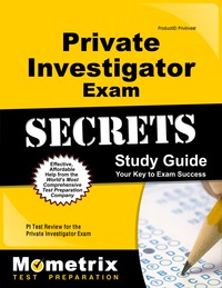 Omslagafbeelding: Private Investigator Exam Secrets Study Guide 1st edition 9781610727761