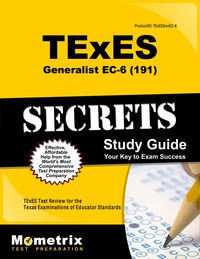 صورة الغلاف: TExES Generalist EC-6 (191) Secrets Study Guide 1st edition 9781610729253