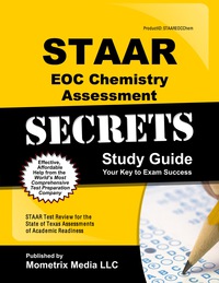 Imagen de portada: STAAR EOC Chemistry Assessment Secrets Study Guide 1st edition 9781621201786