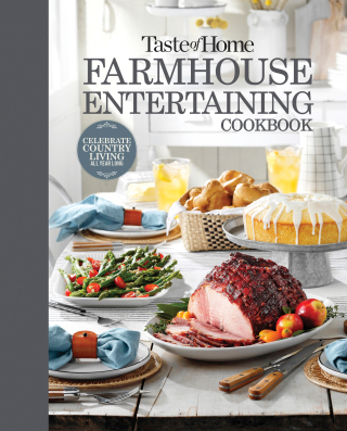 Cover image: Taste of Home Farmhouse Entertaining Cookbook 9781621458326