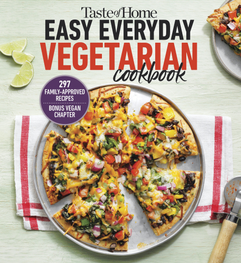 Taste of Home Easy Everyday Vegetarian Cookbook: 297 fresh, delicious meat-less recipes for everyday meals - FULL INSTANT DOWNLOAD | PDF DOCX EPUB