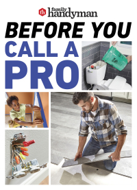 Cover image: Family Handyman Before You Call a Pro 9781621459750
