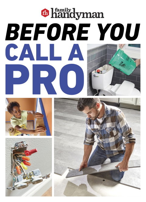 Family Handyman Before You Call a Pro: Save money and time with these essential DIY skills - FULL INSTANT DOWNLOAD | PDF DOCX EPUB