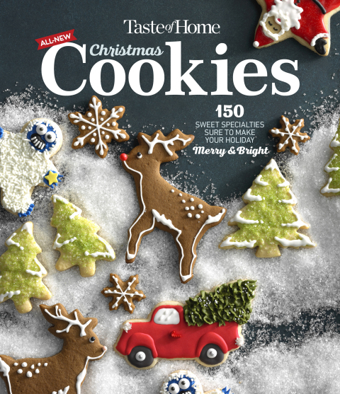 Taste of Home All New Christmas Cookies: 143 Sweet Specialties Sure to Make Your Holiday Merry and Bright - FULL INSTANT DOWNLOAD | PDF DOCX EPUB