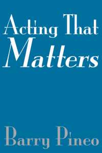 Cover image: Acting That Matters 9781581153811
