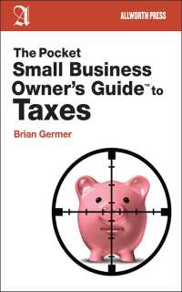Cover image: The Pocket Small Business Owner's Guide to Taxes 9781581159202