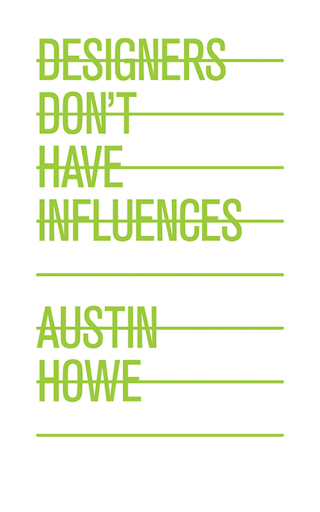 Cover image: Designers Don't Have Influences 9781581158519