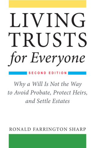 Cover image: Living Trusts for Everyone 2nd edition 9781581156744