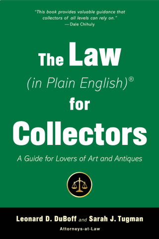 Cover image: The Law (in Plain English) for Collectors 9781621536680