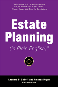 Cover image: Estate Planning (in Plain English) 9781621537267