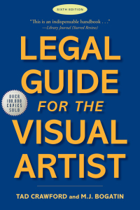 Cover image: Legal Guide for the Visual Artist 6th edition