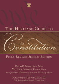 Cover image: The Heritage Guide to the Constitution 9781621572688