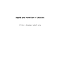 Cover image: Nutrition and Health of Children 1st edition 9781621780205