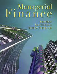 Cover image: Managerial Finance 1st edition 9781621783145